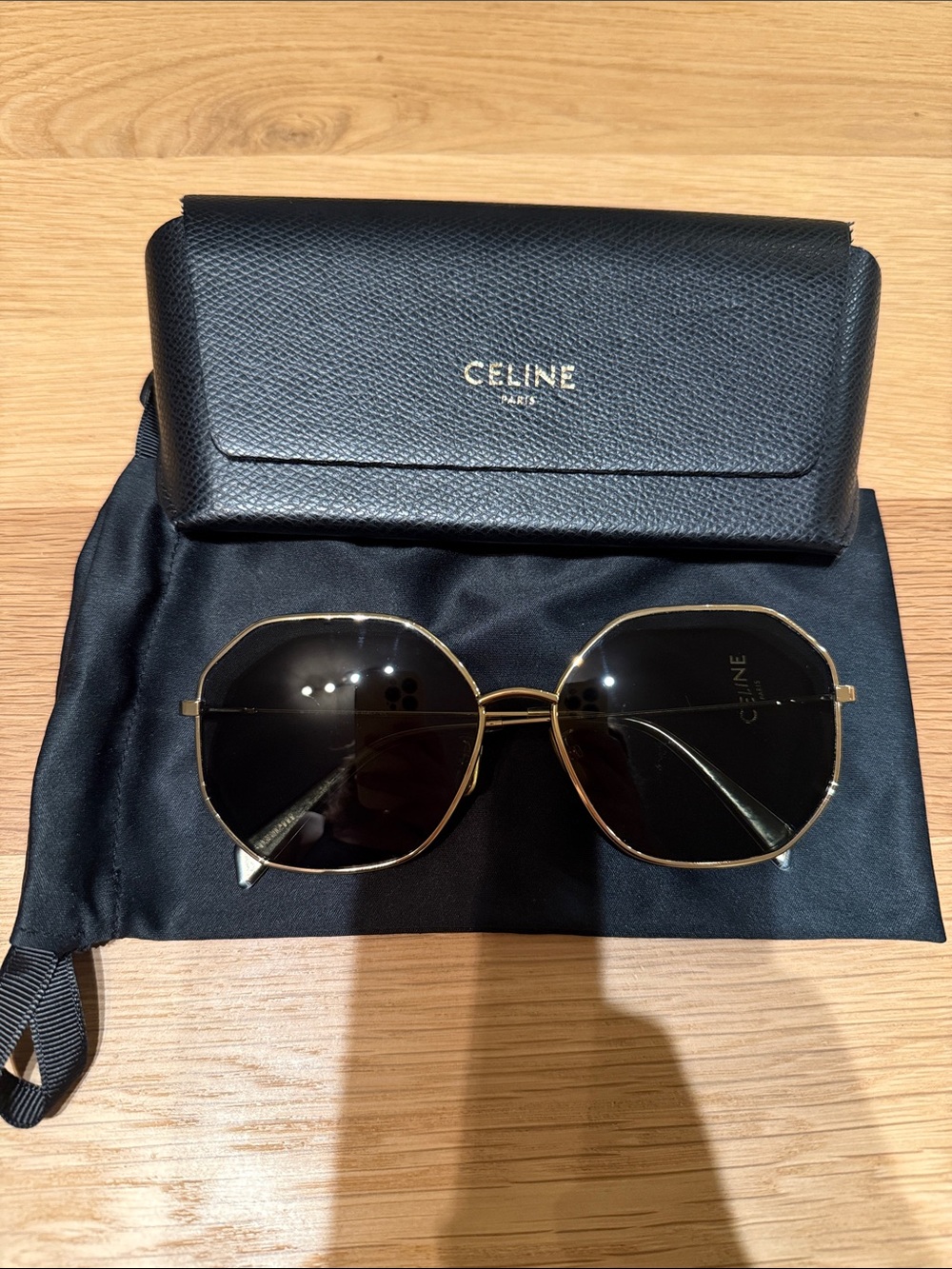 Celine Hexagonal Sunglasses